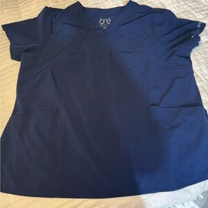 Barco Navy Scrub Top